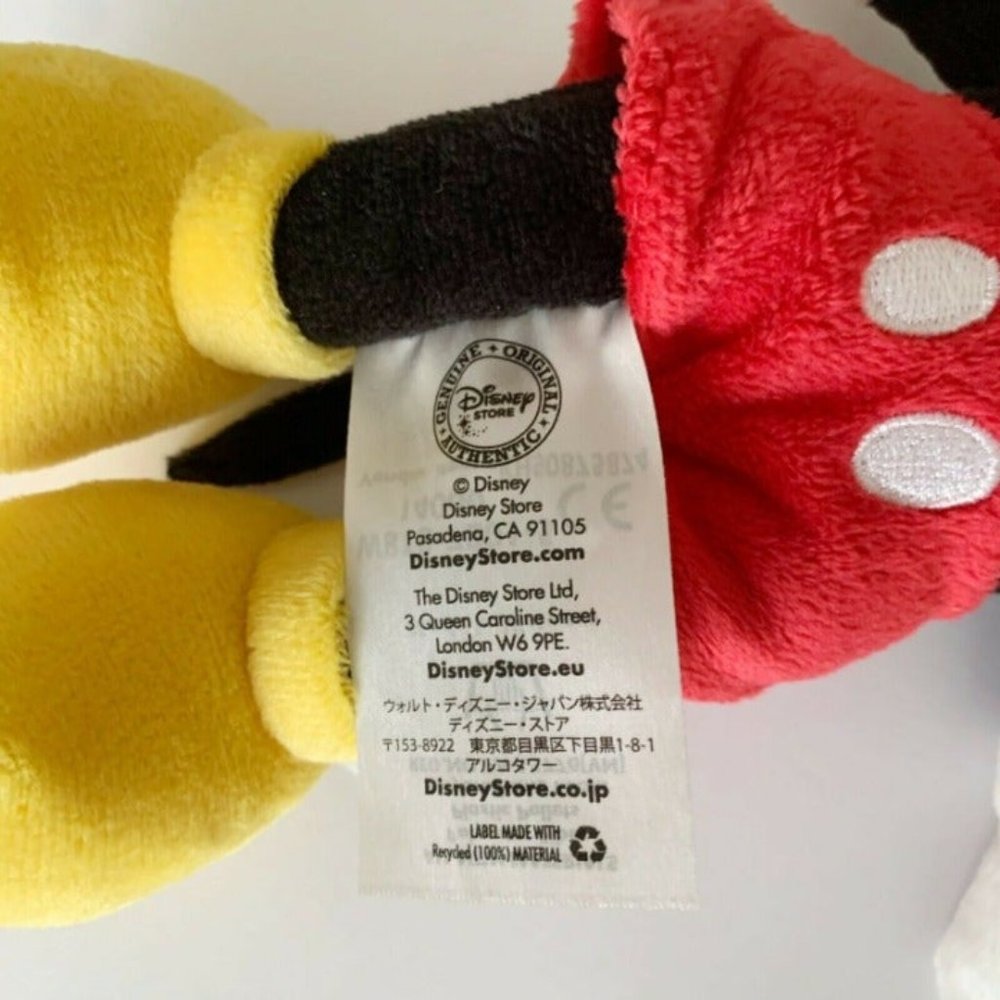 Original Walt Disney World Mickey Mouse Plush 9" - Picture 4 of 4